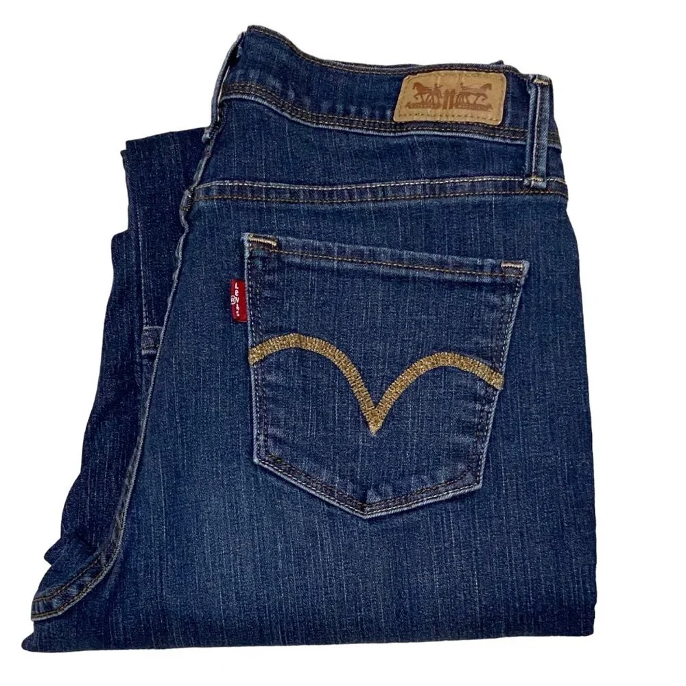LEVIS 512 PERFECT SLIMMING STRAIGHT‎ LEG JEANS size 28